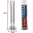 Oasiswj Revolving Coffee Pod Holder 360 Degree Rotating Rack Capsule Stand