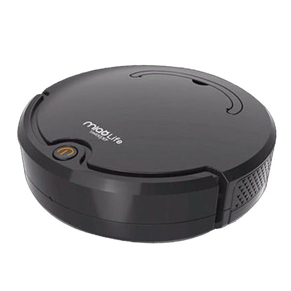 Vacuum Cleaner Strong Suction Robotic Vacuum Household Cleaning Hair Black