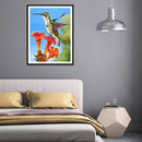 5D DIY Full Drill Diamond Painting Happy Bird Cross Stitch Craft (B1057)