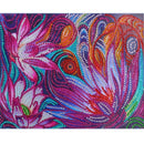 5D DIY Special Shaped Diamond Painting Flowers Cross Stitch Kits (H013)