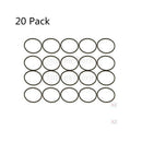 [Pack of 20 Pieces] Rubber Ring Square Type Drive Motor Belts for Xbox 360