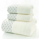 2Pcs/Lot Oversized Face Towel Thickening Soft Cotton Absorbent Sweat Towel  H3B6