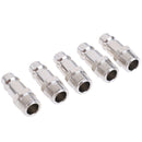 5pcs Euro Air Line Hose Fitting 1/4" Quick Release Air Compressor ConnectoHES