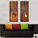 Natural View Wall Art Paintings Hanging Pictures Guitar Canvas Printing Pictures