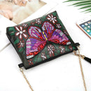 DIY Butterfly Special Shaped Diamond Painting Leather Chain Crossbody Bags