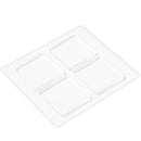 Silicone Drum Muffler Mute Percussion Instrument Accessories (Transparent) A