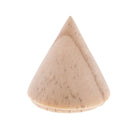 2pack Plain Wood  Display Stand Cone Finger  Jewelry Showcase DIY Craft