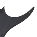 Black Pickguard Guard Scratch Plate 1-Ply 10-Holes for Stratocaster Guitar HSH