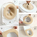 Bathroom Toilet Seat Closestool Washable Soft Warmer Mat Cushion Pad Cover L6I9