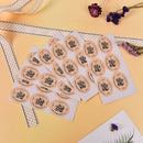 30x/5sheet Seal Stickers Gift Seal Stickers for Homemade Bakery Gift PackaginJ,a