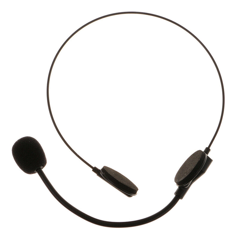 10 Pieces Novelty Black Headset Mic Microphone Toys Men Women Fancy Dress Party