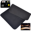 Black Close-Up Magic Trick Pad Magicians Mat Card Coin Performance Prop 42x30cm