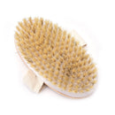 New 1pc dry skin body natural bristle brush soft spa brush bath massager home BX
