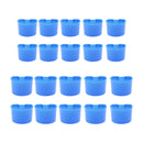 20 Pcs Pigeons Sand Cups Bird Food Water Container Plastic Bowl For Cage