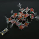 Festival Party Jingle Bell 20 LED String Light Battery Operated Holiday Decor