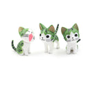 3Pcs Mini Cat Moss Mini World Bonsai Garden Small Ornament Landscape H ME