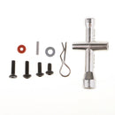 1/set Flat/Round Screws Nuts Wrench Repair Tools Cross Hex Wrench & Washer Set