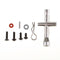 1/set Flat/Round Screws Nuts Wrench Repair Tools Cross Hex Wrench & Washer Set