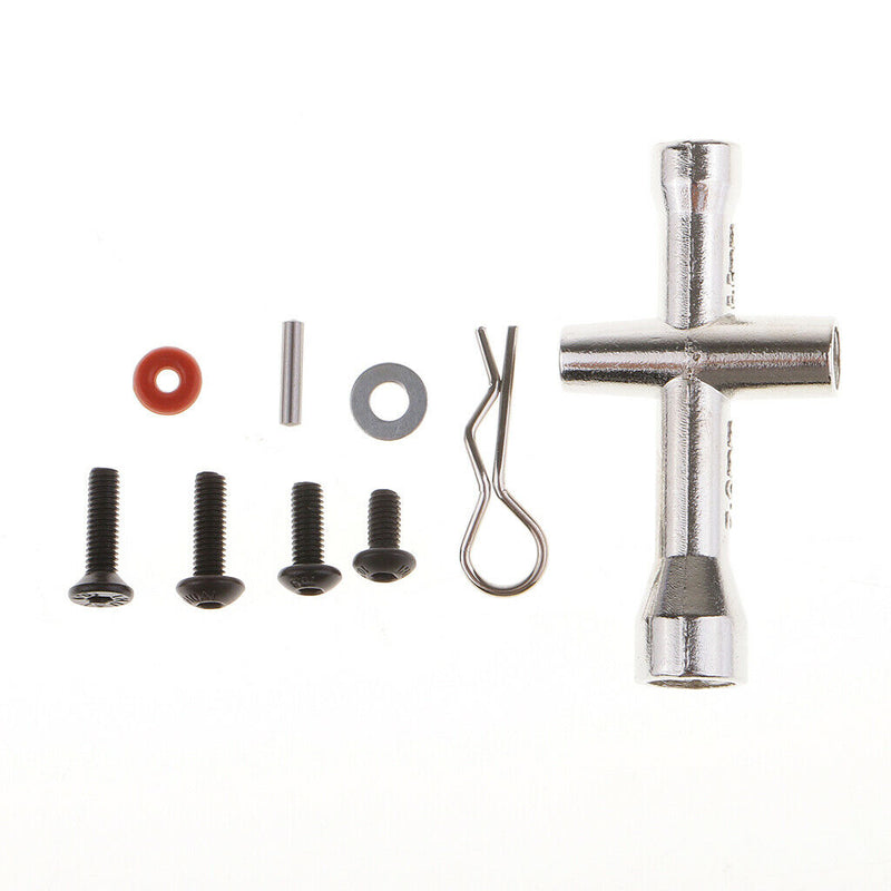 1/set Flat/Round Screws Nuts Wrench Repair Tools Cross Hex Wrench & Washer Set