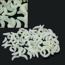 100Pcs 2cm Length Simulation Maggots Grubs Worms Outdoor Fishing Lures Baits