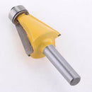 Carbide Tipped 15 Degree Chamfer Router Bit 1/2'' Shank Fits Flooring,Tables