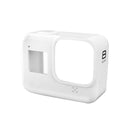 Silicone Case Protective Cover Shell for Gopro Hero 8 Black Camera (White) A
