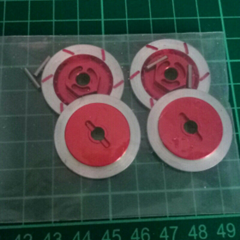 4PCS Aluminum Alloy Brake Disc Wheel Rim Box Metal Hex Adapter 12MM for RC  H5B5