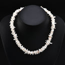 White Conch Clam Chips puka Shell Necklace Collar Choker Fashion For Women Men