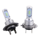 2 Pcs H7 LED Headlight Car 35W 8000K Replace Hi/Lo Beam Bulb