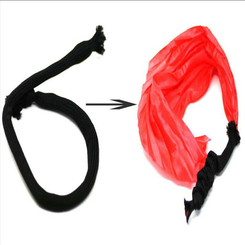 Amazing Fabric Magic Rope to Silk Gimmick Hard/Soft Rope for Magician Accessory