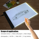 Portable A4 LED Drawing Tablet USB Powered Electronic Art Digital Graphic Pad