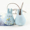 Exquisite hand-made ceramic wind chimes jewelry cute rabbit wind bell Bell