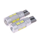 2 X T10 Show Wide Light Canbus T10 5630 10SMD W5W Car Led Lights