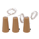 3Pcs 75cm 15 LED Lamp Cork Shaped Bottle Stopper Light Glass Wine LED