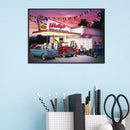 5D DIY Full Drill Square Diamond Painting Parking Lot Cross Stitch Mosaic
