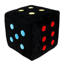 Large Plush Dice Kids Stuffed Toys Cubic Pillow Cushion for Children D