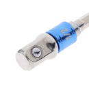 3pcs set 1/4" 3/8" 1/2" socket bit adapter drill nut driver power extension bar%