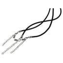 40 PCS Band Rubber Necklace Chain Rubber 3mm TOP