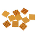 10x Aluminum Heat Sink Heatsink,Cooler Cooling for CPU Led Amplifier Transistor