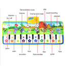 Multifunction Music Blanket Baby Kids Cute Animal Musical Game Mat (2371) A