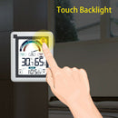 1X(Lcd Digital Large Screen Press Thermometer Hygrometer Electronic Tempera