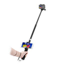 For DJI OSMO Action 35.63" Extend Selfie Stick w/ Phone Clip Clamp Sports Camera