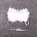Girls Angel Wings Wing Set Feather Newborn Photography Props