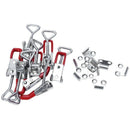 8PCS Toggle Clamp 4001 Heavy Duty Hand Tool Quick Release Metal Holding Cap