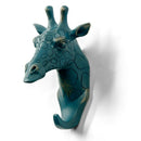 Giraffe Head Single Wall Hook/Hanger Animal Shaped Coat Hat Hook Heavy Duty O3S2