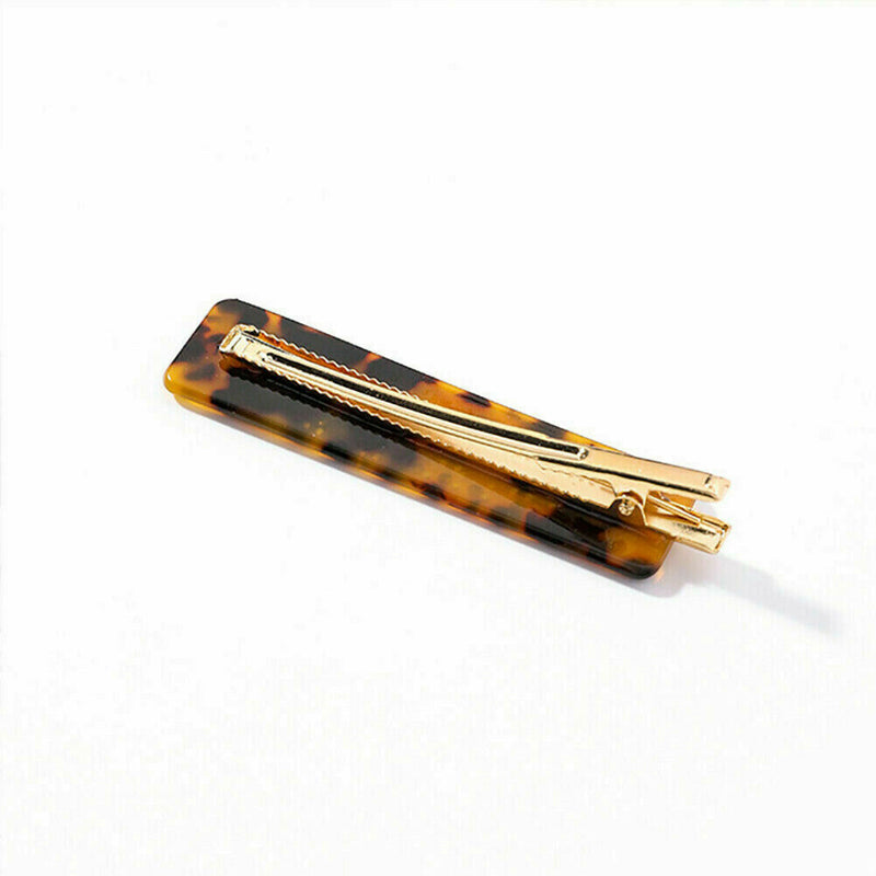 Women Girl Fashion Rhinestone Leopard Hairpin Barrette Hair Slide Clip headwear