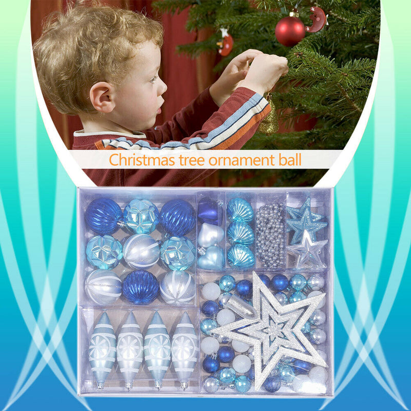 Christmas Tree Decor Hanging Ball Xmas Party Pendants Ball Ornament (A) A