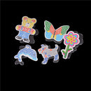 5pcs/set Mixed Patterns Puzzles For 5mm Hama Beads DIY Kids Craft Stencil To Kw
