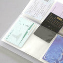 Transparent Plastic Cover Business Card Book Card Holder Cards Insert F 240 R8Q2
