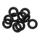 10 Pcs Black Nitrile Rubber O Ring Grommets Seal 12mm x 22mm x 5mm U6W9